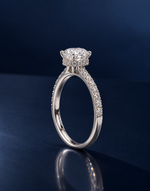 Load image into Gallery viewer, Aura Round Halo LGD Ring