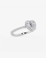 Load image into Gallery viewer, Cyraire Heart Halo Ring