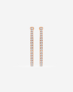 Load image into Gallery viewer, Evoelle Diamond Hoops