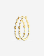 Load image into Gallery viewer, Evoelle Diamond Hoops