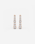 Load image into Gallery viewer, Joraire Diamond Hoops