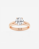Load image into Gallery viewer, Merenne Round Solitaire Ring