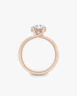 Load image into Gallery viewer, Merenne Round Solitaire Ring