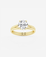 Load image into Gallery viewer, Merenne Round Solitaire Ring