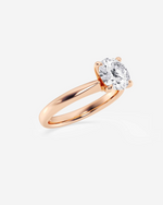Load image into Gallery viewer, Mirenne Round Solitaire Ring