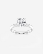 Load image into Gallery viewer, Mirenne Round Solitaire Ring