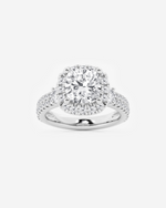 Load image into Gallery viewer, Norelle Cushion Halo Ring