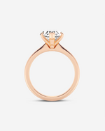 Load image into Gallery viewer, Rosaire Heart Solitaire Ring