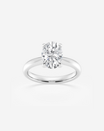 Load image into Gallery viewer, Sylaire Oval Solitaire Ring