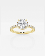 Load image into Gallery viewer, Sylique Round Halo Ring