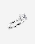 Load image into Gallery viewer, Velique Cushion Solitaire Ring