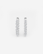Load image into Gallery viewer, Wynenne Diamond Hoops