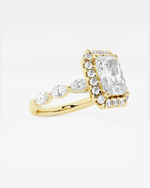 Load image into Gallery viewer, Xelelle Radiant Halo Ring
