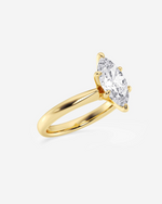 Load image into Gallery viewer, Zorique Marquise Solitaire Ring