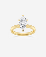 Load image into Gallery viewer, Zorique Marquise Solitaire Ring