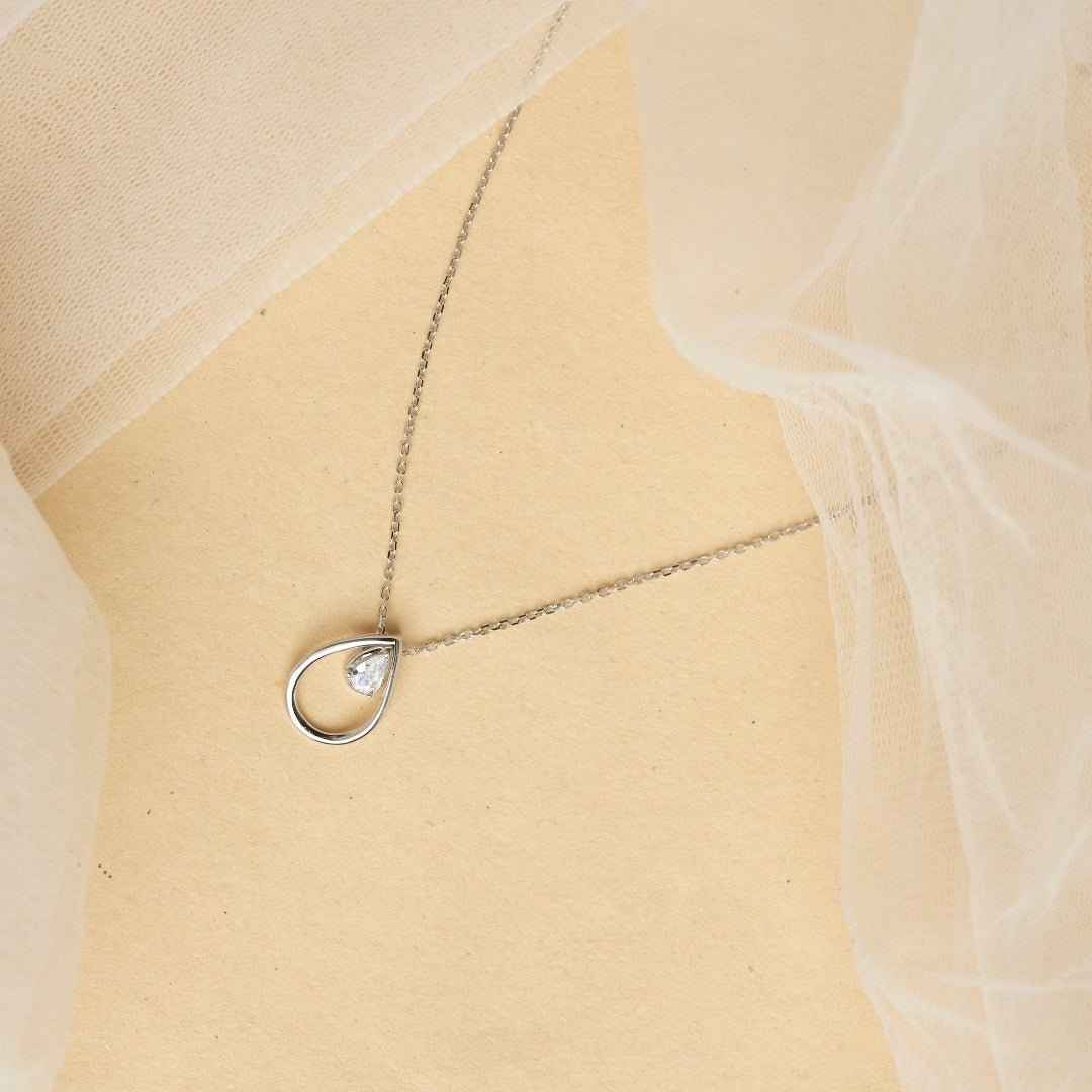 Aura Silver Necklace