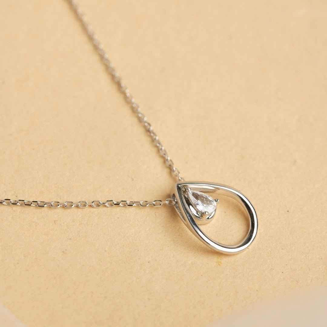 Aura Silver Necklace
