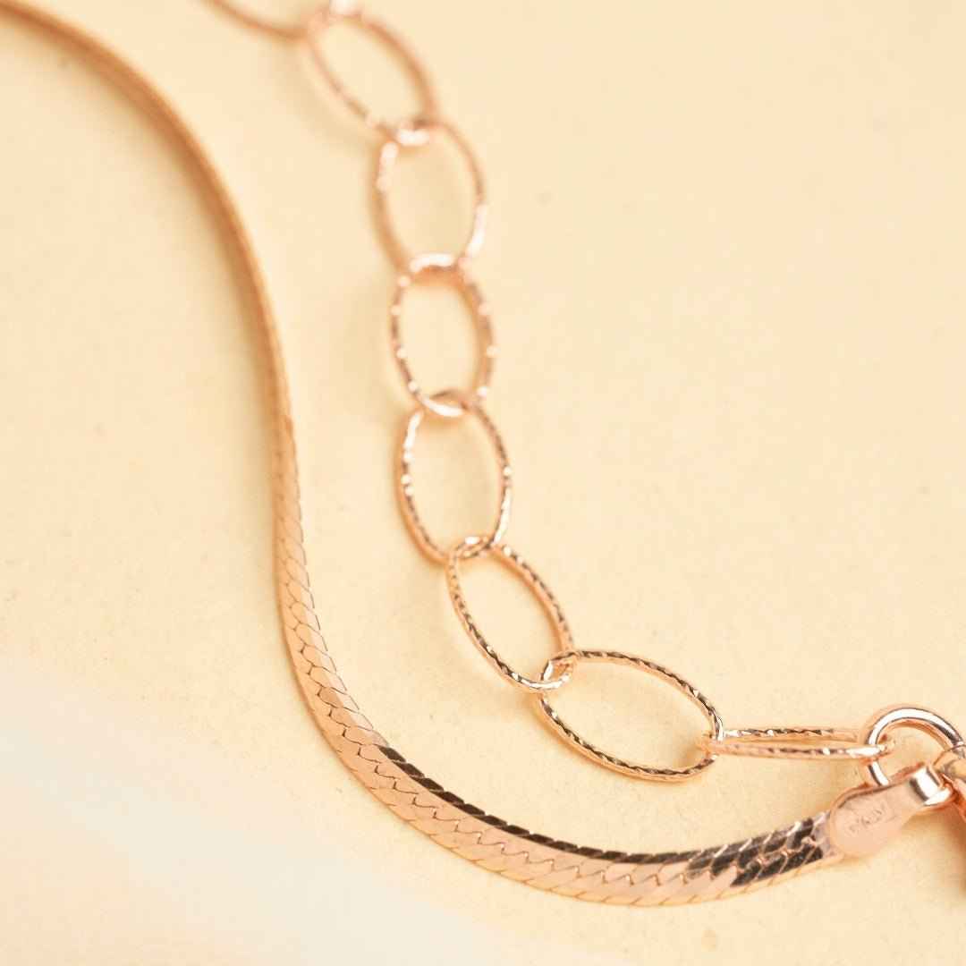 Luxe Intertwine Silver Bracelet