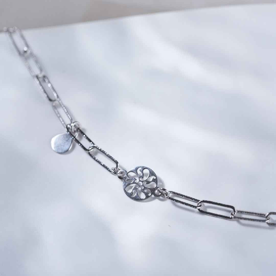 Silver Life Circle Bracelet