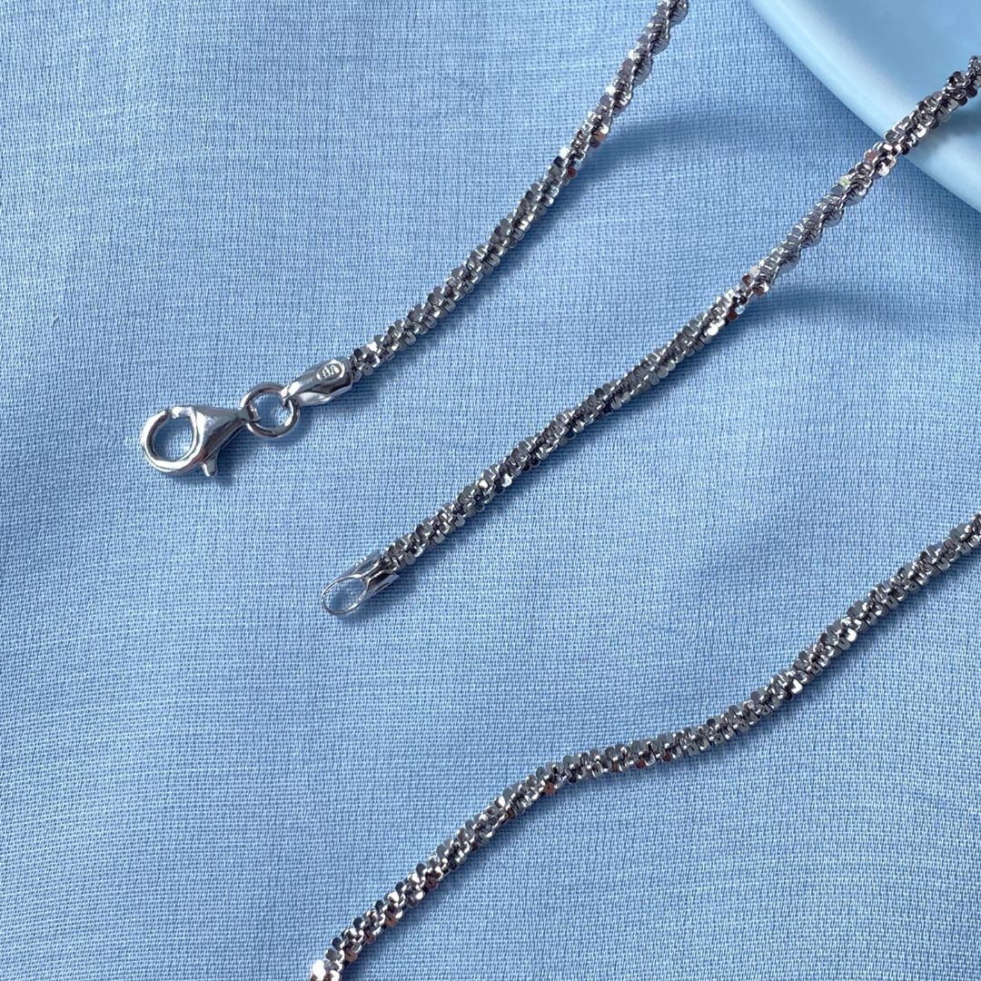 IDA SILVER ANKLET