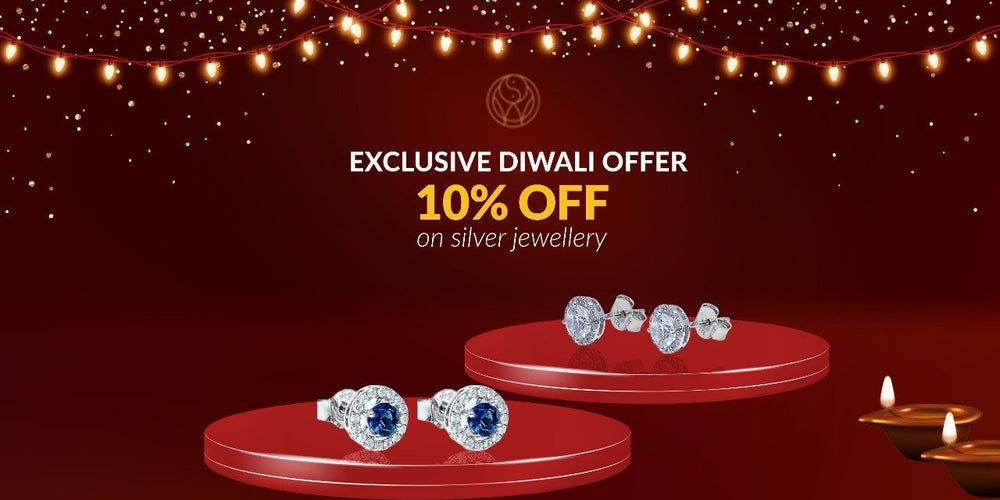 Exclusive Diwali Offer on The Best Silver Jewellery| 10% off on 2nd Product - Shinewine.co