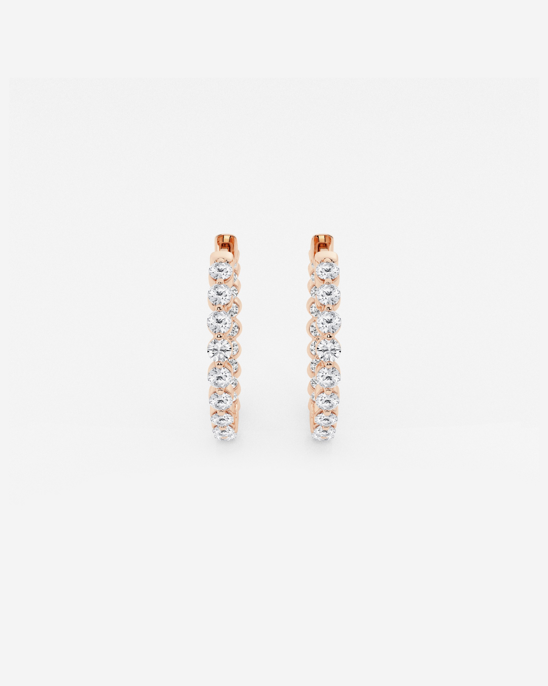 Bellenne Diamond Hoops
