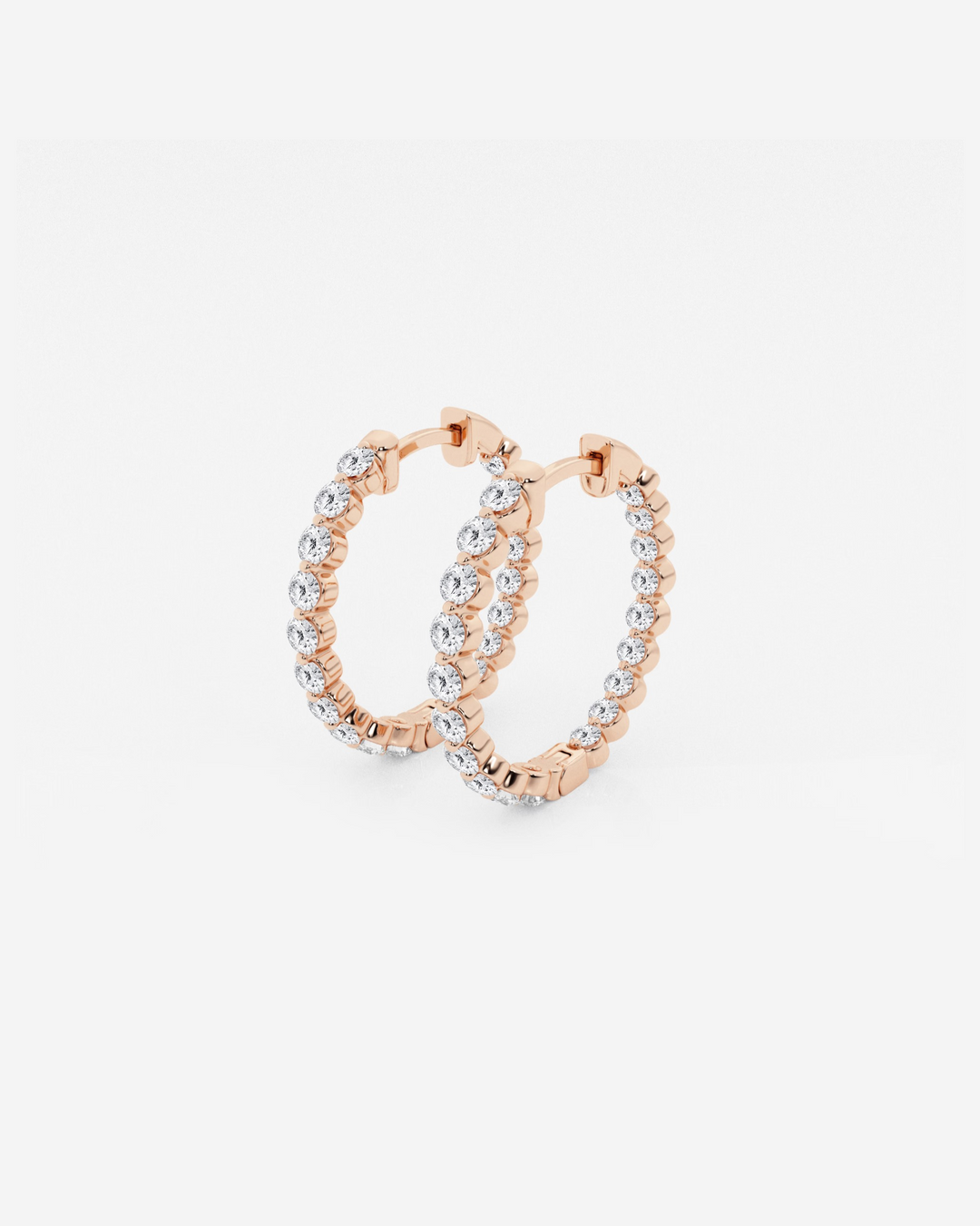Bellenne Diamond Hoops