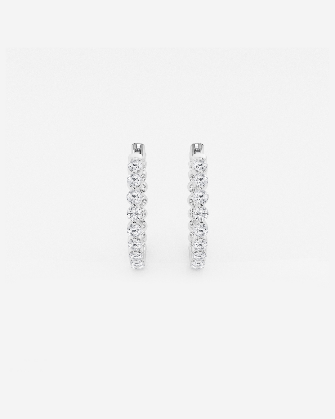 Bellenne Diamond Hoops