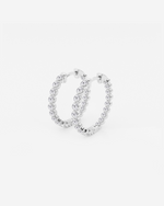 Load image into Gallery viewer, Bellenne Diamond Hoops

