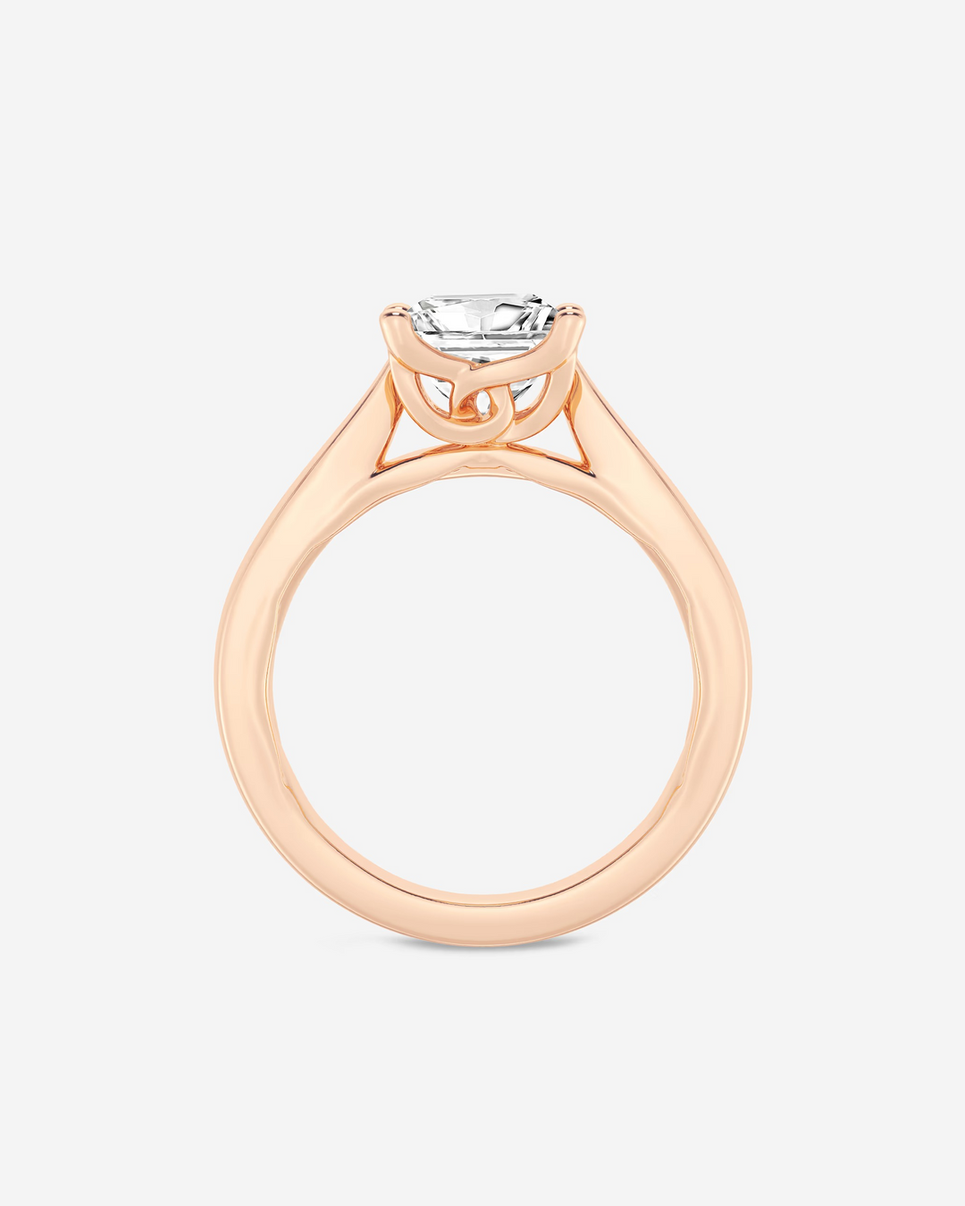 Cerella Princess Solitaire Ring