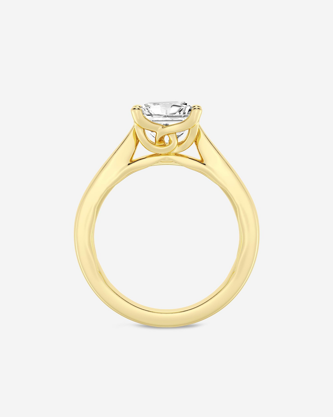Cerella Princess Solitaire Ring