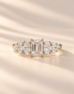 Load image into Gallery viewer, Emerald Cut LGD Ring
