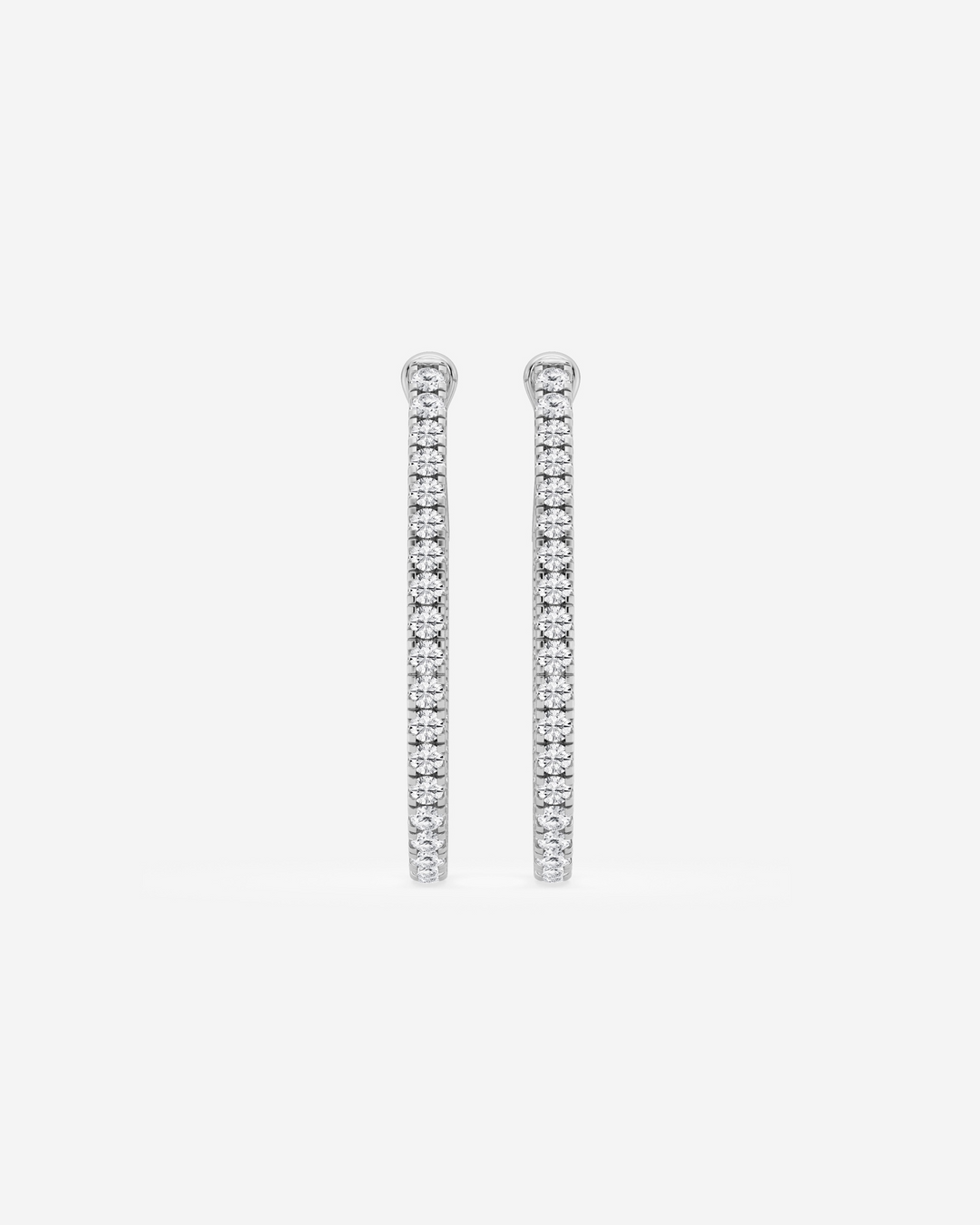 Evoelle Diamond Hoops