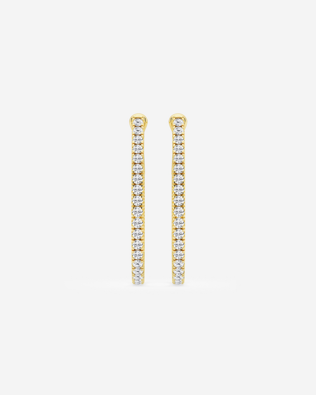 Evoelle Diamond Hoops