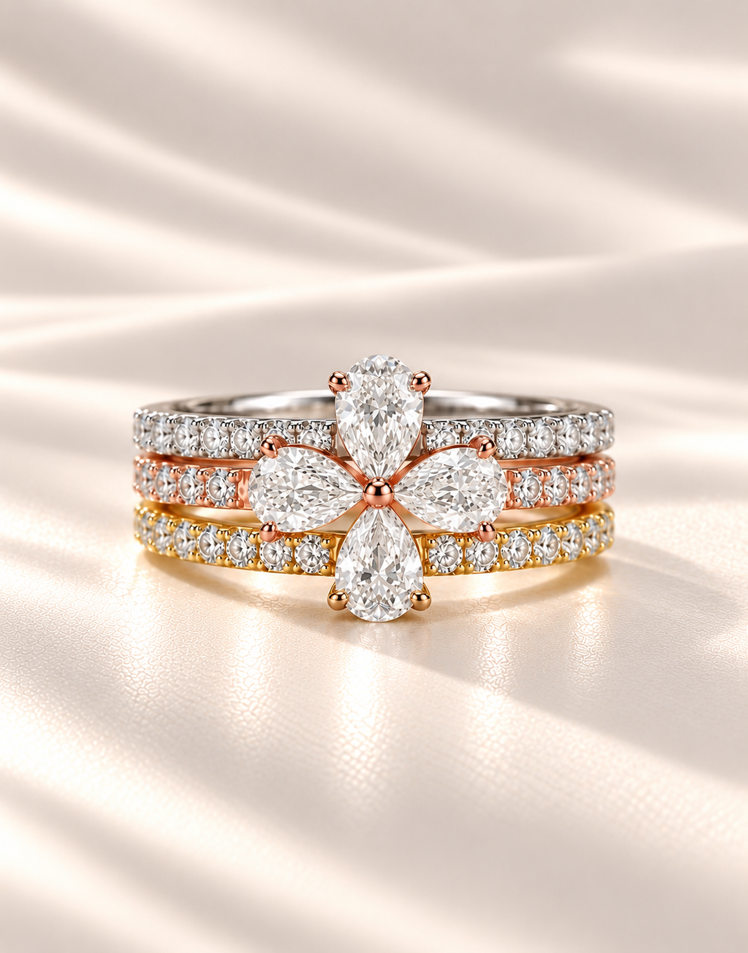 Iris Diamond Stack LGD Ring