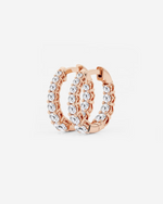 Load image into Gallery viewer, Joraire Diamond Hoops

