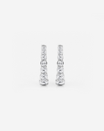 Load image into Gallery viewer, Joraire Diamond Hoops
