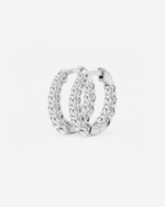 Load image into Gallery viewer, Joraire Diamond Hoops
