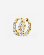 Load image into Gallery viewer, Joraire Diamond Hoops
