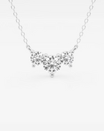 Load image into Gallery viewer, Jorelle Three Stone Pendant

