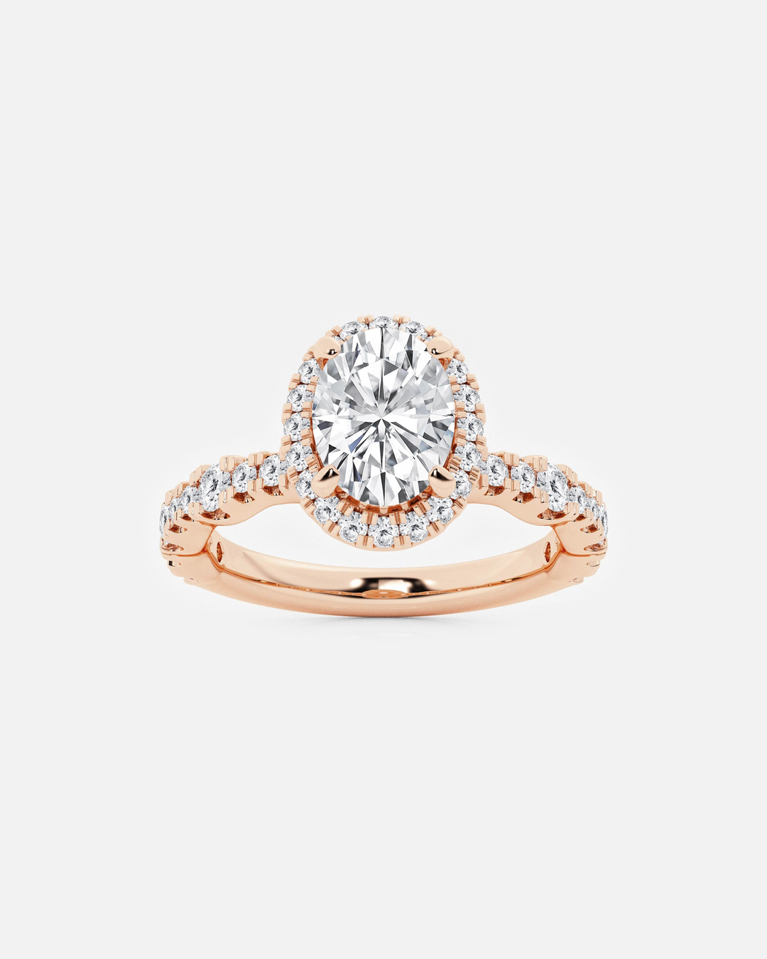 Jorellea Oval Halo Ring