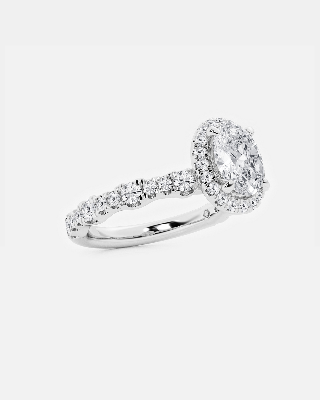 Jorellea Oval Halo Ring