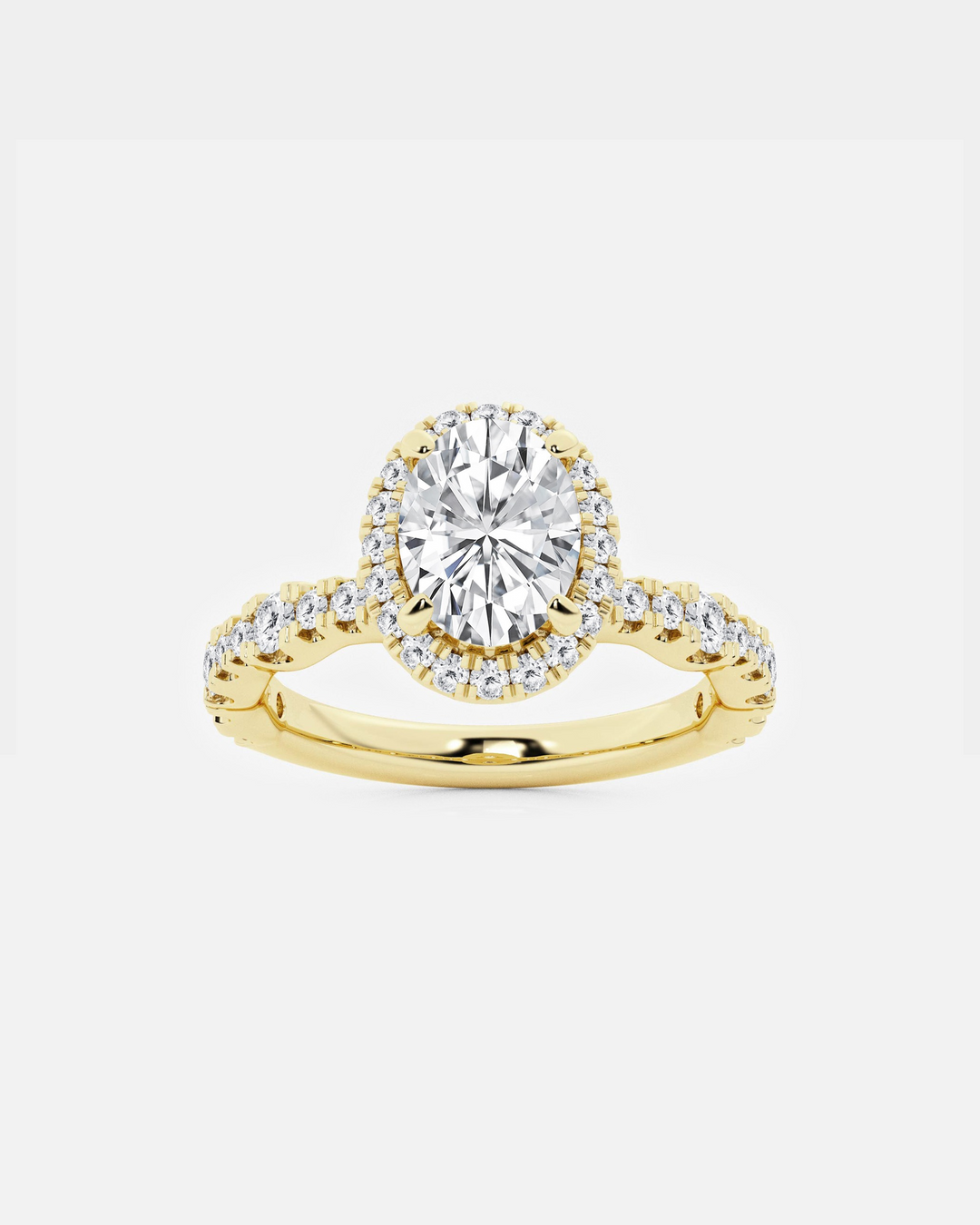 Jorellea Oval Halo Ring