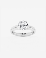 Load image into Gallery viewer, Merenne Round Solitaire Ring
