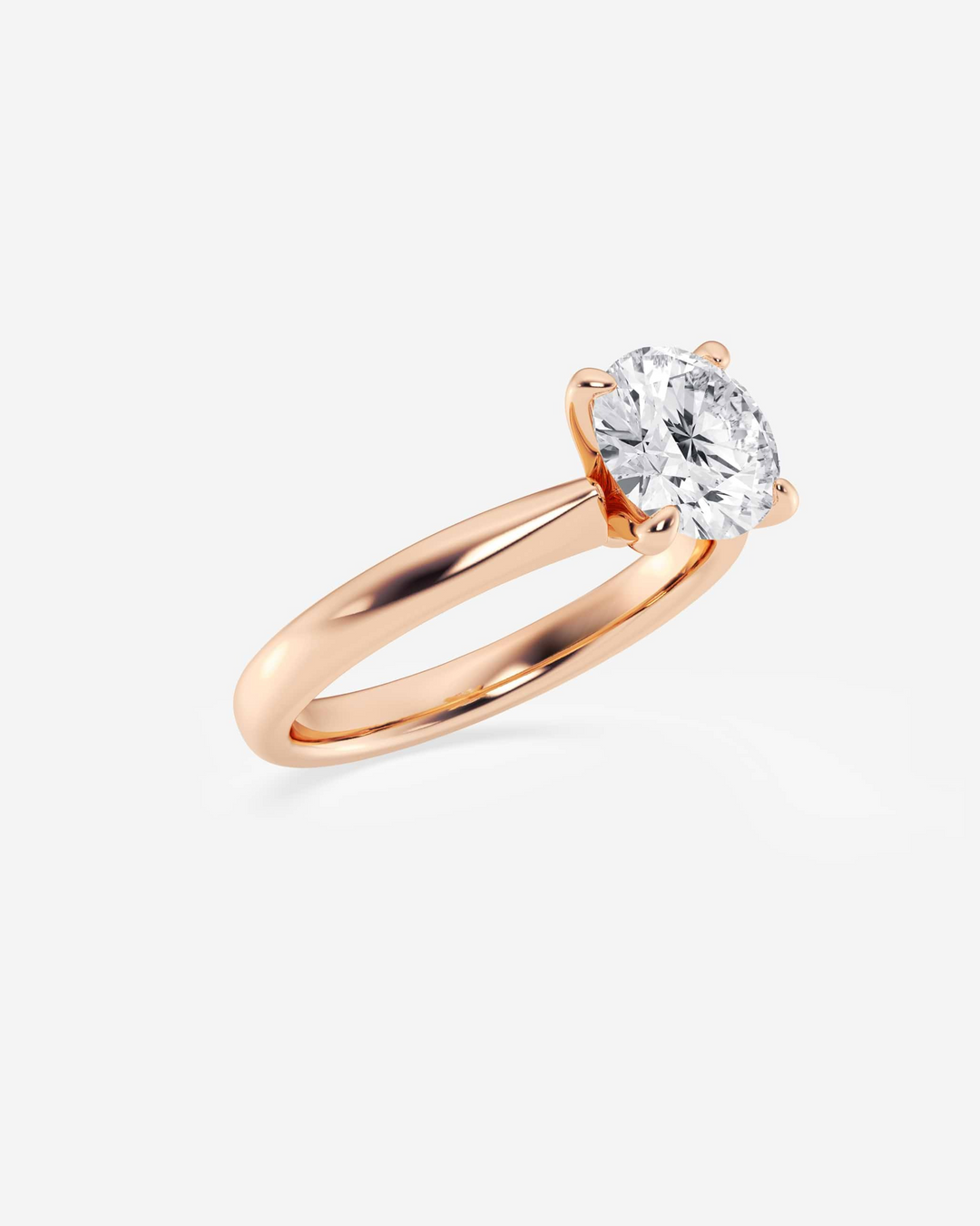 Mirenne Round Solitaire Ring