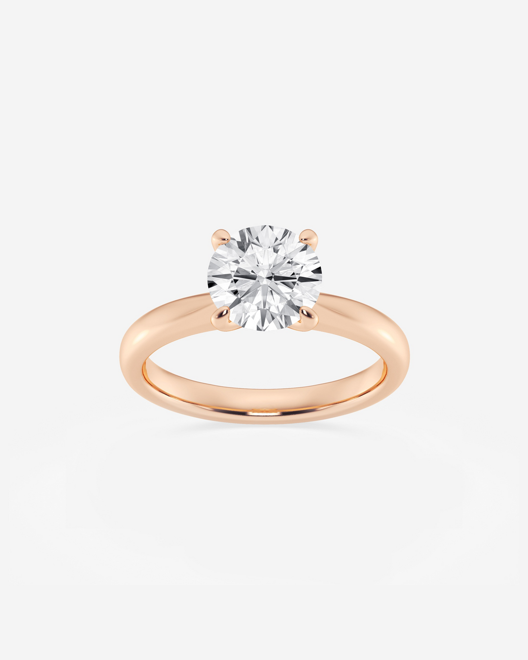 Mirenne Round Solitaire Ring