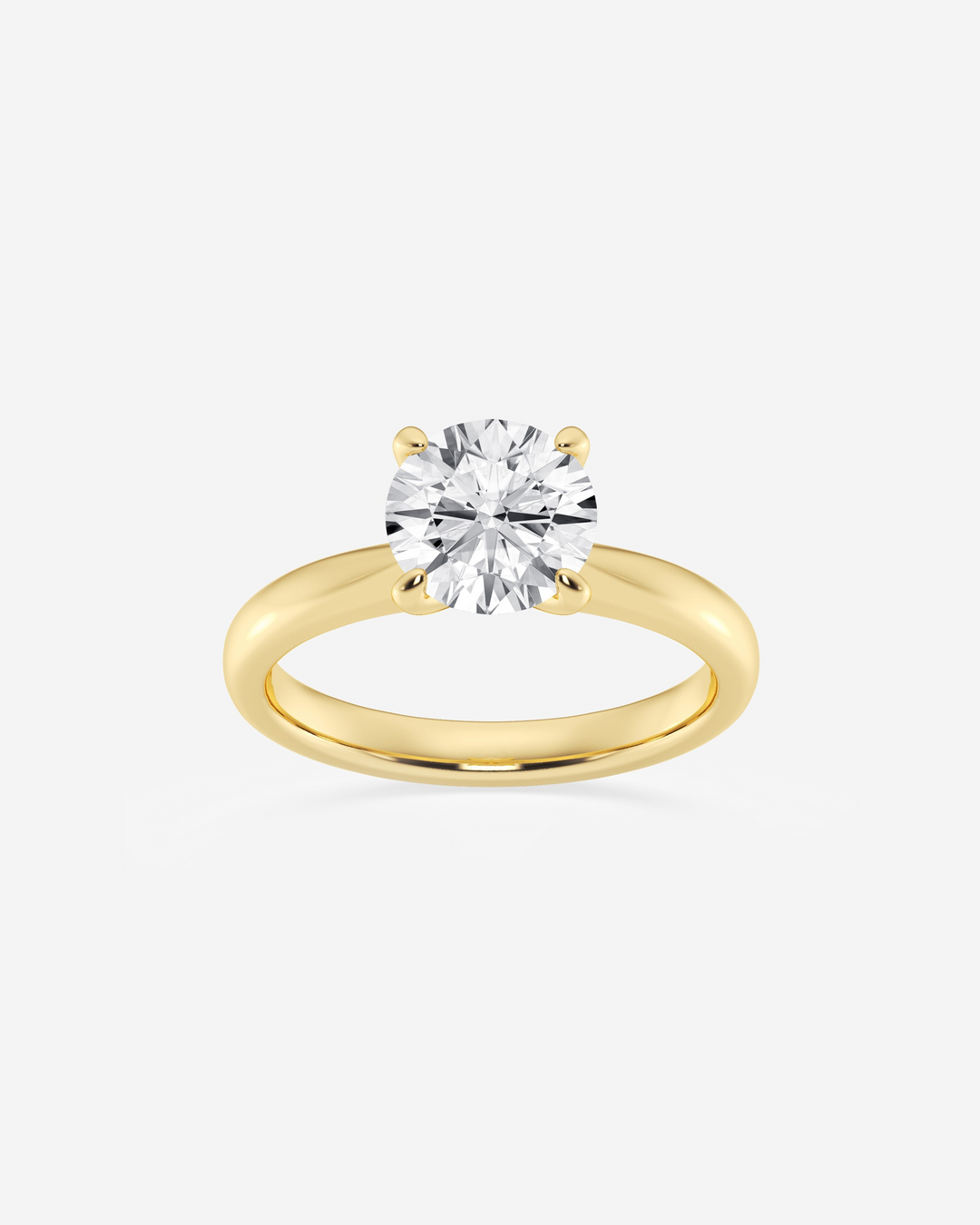 Mirenne Round Solitaire Ring
