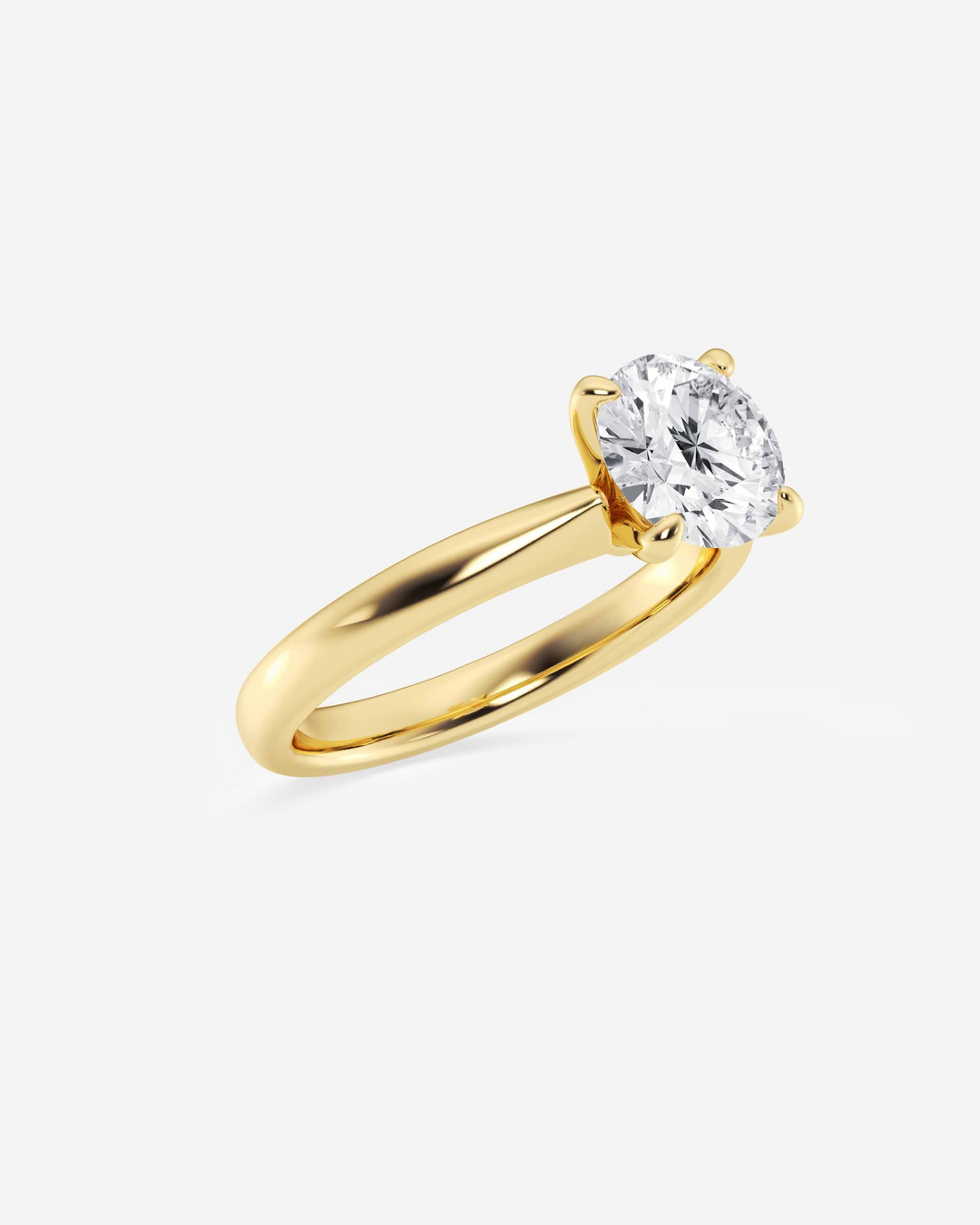 Mirenne Round Solitaire Ring