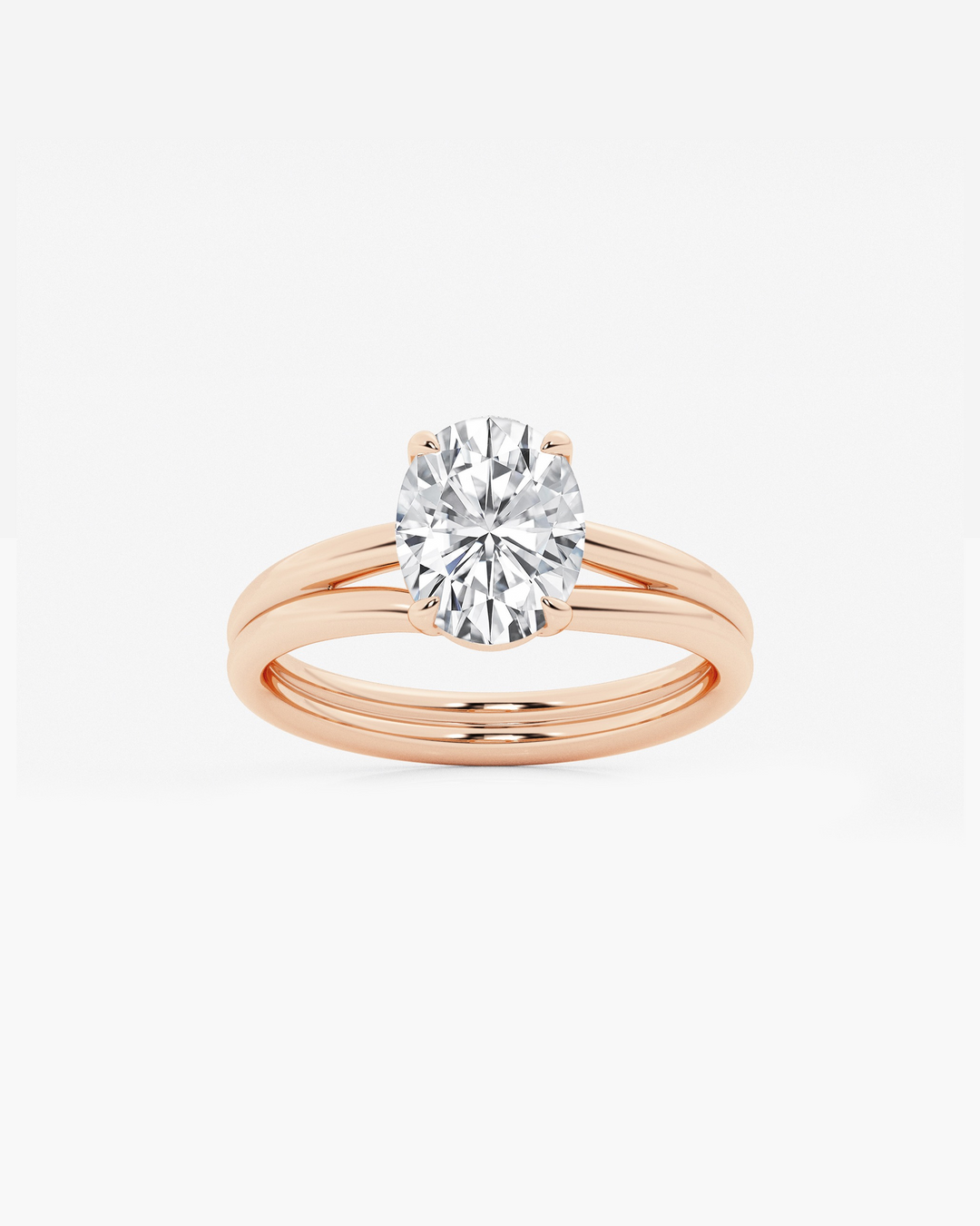 Rosoria Oval Solitaire Ring