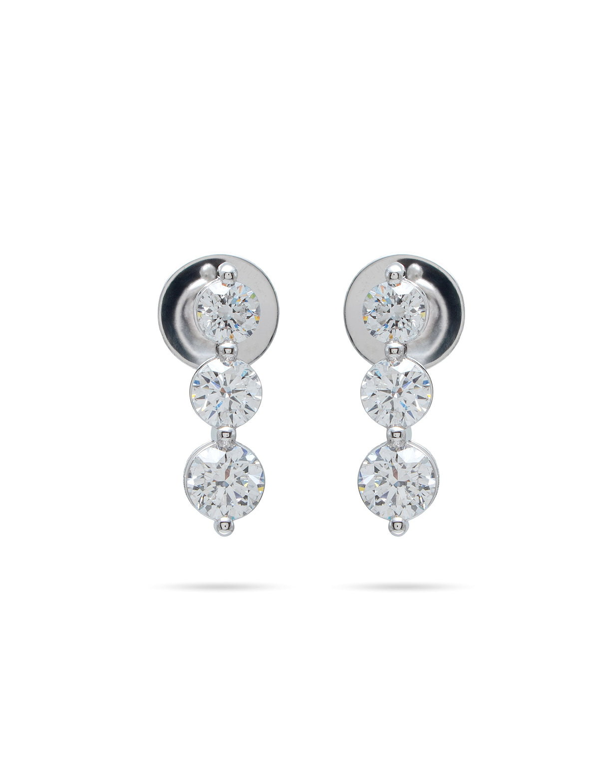 Sea triple drop lgd earrings